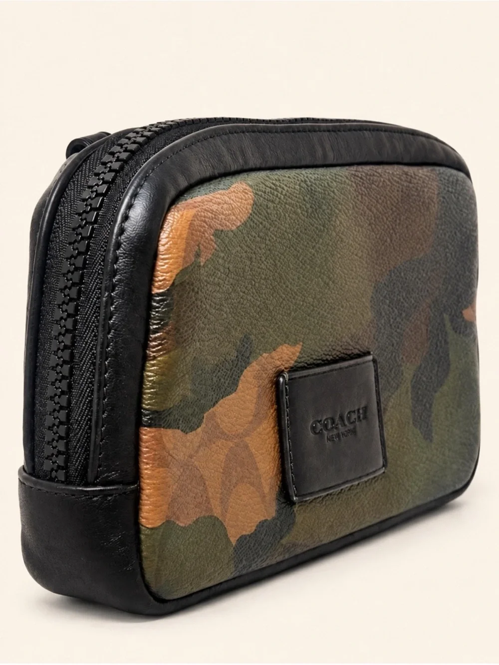 Coach Carrier Phone Crossbody Camo Signature Canvas C6774